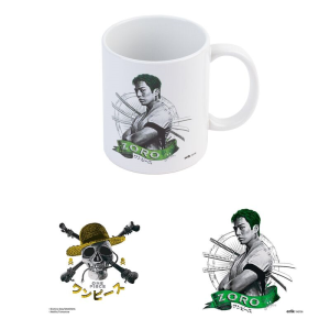 Taza Roronoa Zoro One Piece 350ml en GAME.es