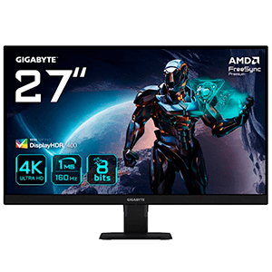 Gigabyte GS27U 27´´ - IPS Super Speed - 4K UHD - 160Hz - HDR400 - Monitor Gaming