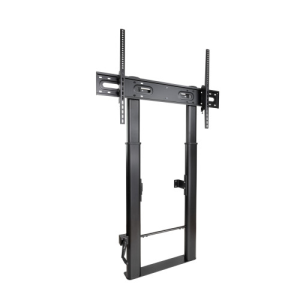 TooQ Lottus Soporte de Suelo Pared Fijo con Regulacion de Altura para Pantallas 55-100 Negro