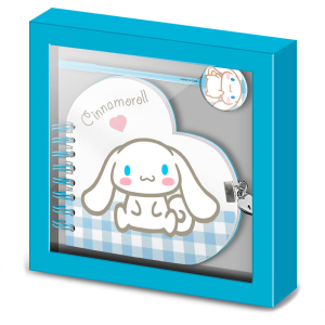 Set diario boligrafo Cinnamonroll Hello Kitty