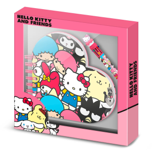 Set diario boligrafo Friends Hello Kitty
