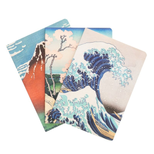 Set 3 cuadernos A5 La Gran Ola de Kanagawa Hokusai Set 3 cuadernos A5 La Gran Ola de Kanagawa Hokusai