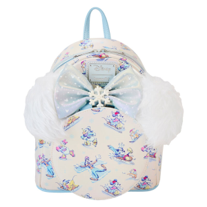Set Mochila Diadema orejas Winter Wonderland Mickey and Friends Disney Loungefly 26cm Set Mochila Diadema orejas Winter Wonderland Mickey and Friends Disney Loungefly 26cm