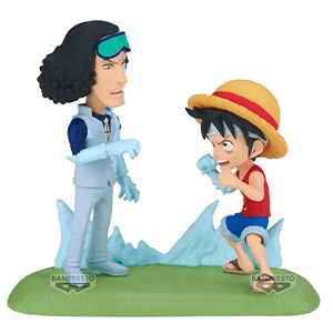 Figura Monkey D Luffy vs Kuzan World Collectable Figure Log Stories One Piece 9cm