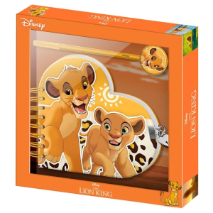 Set diario boligrafo El Rey Leon Disney Set diario boligrafo El Rey Leon Disney