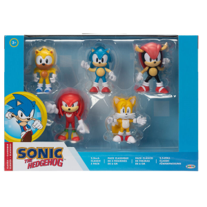 Blister 5 figuras Sonic the Hedgehog 6cm para Merchandising en GAME.es