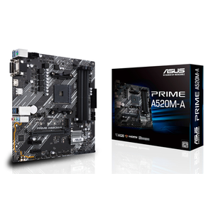 ASUS PRIME A520M-A II/CSM AMD A520 Zócalo AM4 micro ATX