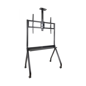 TOOQ SOPORTE SUELO RUEDAS iSTAR FS20208M-B PARA PANTALLAS 55-100 NEGRO