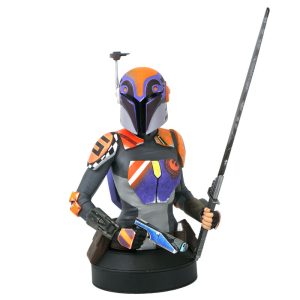 Busto Sabine Wren Star Wars Rebels 15cm Busto Sabine Wren Star Wars Rebels 15cm