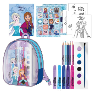 Set papeleria mochila Frozen Disney Set papeleria mochila Frozen Disney