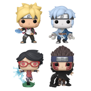 Blister 4 figuras POP Boruto Exclusive Blister 4 figuras POP Boruto Exclusive