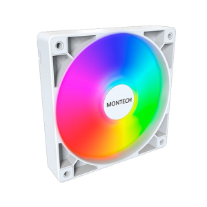 VENTILADOR 120X120 MONTECH GF120 PWM WHITE para PC GAMING en GAME.es