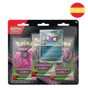 Blister juego cartas coleccionables Fabula Sombria Escarlata y Pupura Pokemon español surtido Blister juego cartas coleccionables Fabula Sombria Escarlata y Pupura Pokemon español surtido