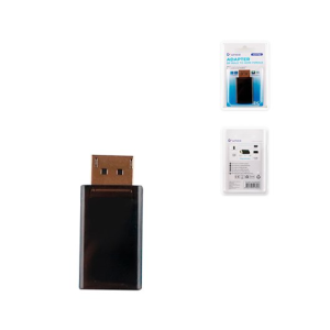 ADAPTADOR UNICO DP MACHO A HDMI HEMBRA NEGRO CE ADAPTADOR UNICO DP MACHO A HDMI HEMBRA NEGRO CE