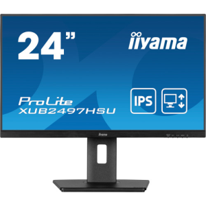 iiyama XUB2497HSU-B2 pantalla para PC 60,5 cm 238 1920 x 1080 Pixeles Full HD LED Negro iiyama XUB2497HSU-B2 pantalla para PC 60,5 cm 238 1920 x 1080 Pixeles Full HD LED Negro