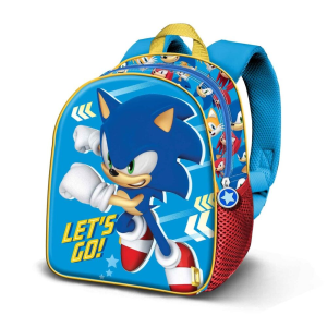 Mochila 3D Go Sonic The Hedgehog 31cm para Merchandising en GAME.es
