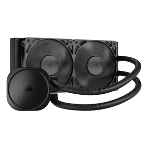Corsair Nautilus 240 RS Placa base Sistema de refrigeración líquida todo en uno Negro