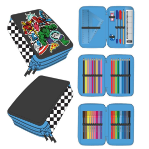 Cerdà 2700001650 caja de lápices Estuche suave Poliéster Multicolor
