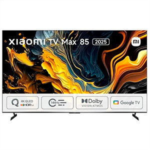 TV Smart Xiaomi Max 85" QLED UltraHD 4K Google TV
