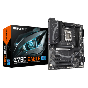 GIGABYTE Z790 EAGLE Placa base - Compatible con procesadores Intel Core de 14ª generación, VRM de 12+1+1 fases, hasta 7600 MHz D