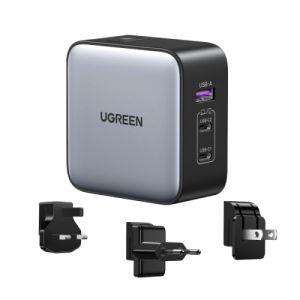 UGREEN Travel USBA+2*USBC 65W Worldwide - Cargador