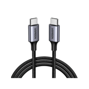 UGREEN USB-C Aluminium Trenzado 1M Negro - Cable
