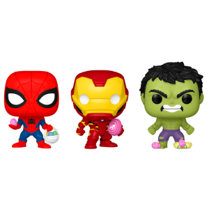 Blister 3 figuras Pocket POP Marvel Spiderman Hulk Iron Man Blister 3 figuras Pocket POP Marvel Spiderman Hulk Iron Man