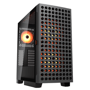 Cougar Caja Semitorre Airface Eco Rgb Negro