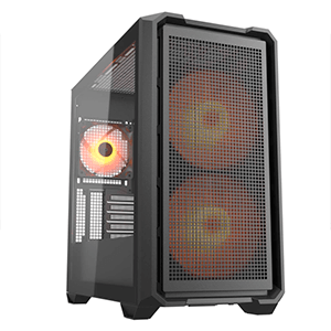 Cougar Caja Minitorre MX600 Mini Rgb Negro