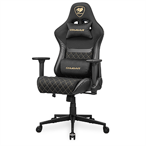 Cougar Armor One V2 Gold Fabric - Silla Gaming para PC GAMING en GAME.es