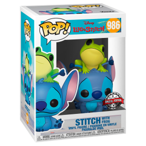 Figura POP Disney Lilo Stitch Stitch with Frog Exclusive