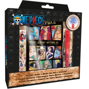 Diario Boligrafo magico One Piece
