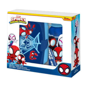 Cantimplora aluminio sandwichera Spidey the Amazing Friends Marvel 500ml