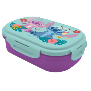 Sandwichera Cubierto Stitch Disney