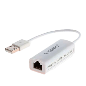 ADAPTADOR USB 20 ETHERNET RJ-45 SAVIO CL-24