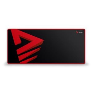 Savio Turbo Dynamic XL Alfombrilla de ratón para juegos Negro, Rojo