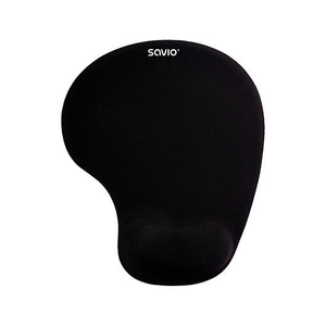 Savio MP-01B mouse pad black Negro