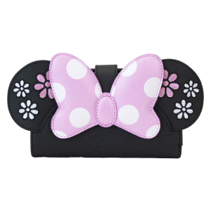 Cartera Floral Rock the Dots Minnie Disney Loungefly Cartera Floral Rock the Dots Minnie Disney Loungefly
