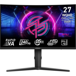 MSI MONITOR MPG 275CQRXF 27 RAPID VA CURVO 1500R 2560X1440 240HZ NEGRO MSI MONITOR MPG 275CQRXF 27 RAPID VA CURVO 1500R 2560X1440 240HZ NEGRO