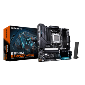 GIGABYTE B850M GAMING X WIFI6E Placa Base - Procesadores AMD Ryzen Serie 9000, VRM Digital 10+2+2 fases, hasta 8200MHz DDR5 (OC)