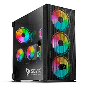 TORRE ARGB ATX SAVIO RAPTOR X1 USB 30