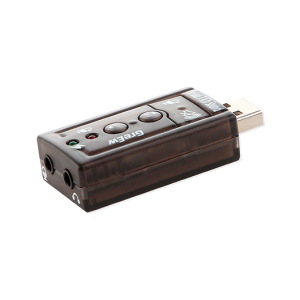TARJETA DE SONIDO NEGRO USB 71 SAVIO AK-01 TARJETA DE SONIDO NEGRO USB 71 SAVIO AK-01