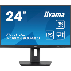 iiyama XUB2493HSU-B7 pantalla para PC 60,5 cm 238 1920 x 1080 Pixeles Full HD LED Negro en GAME.es