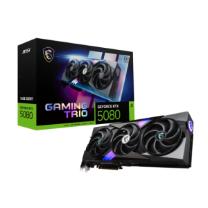 MSI Gaming GeForce RTX 5080 Trio OC 16GB GDDR7 - Tarjeta Grafica Gaming