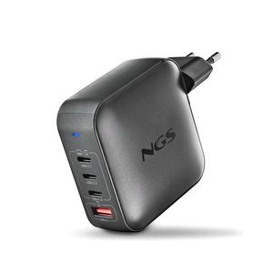 NGS BUD 165W 4 Puertos Negro - Cargador