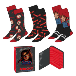 Set 3 calcetines Chucky adulto en GAME.es