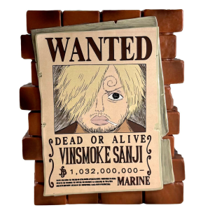 Figura hucha Wanter Sanji One Piece 16cm