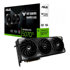 ASUS TUF Gaming GeForce RTX 5070 Ti 16GB GDDR7 - Tarjeta Grafica Gaming