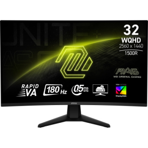 MSI MAG 32CQ6F 31.5´´ - Rapid VA - 2K WQHD - 180Hz - Curvo - Monitor Gaming