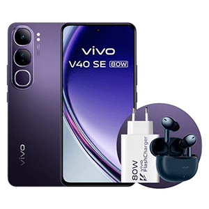 Vivo V40 SE 8/256 Negro Bundle + Cargador 80W para Smartphone en GAME.es